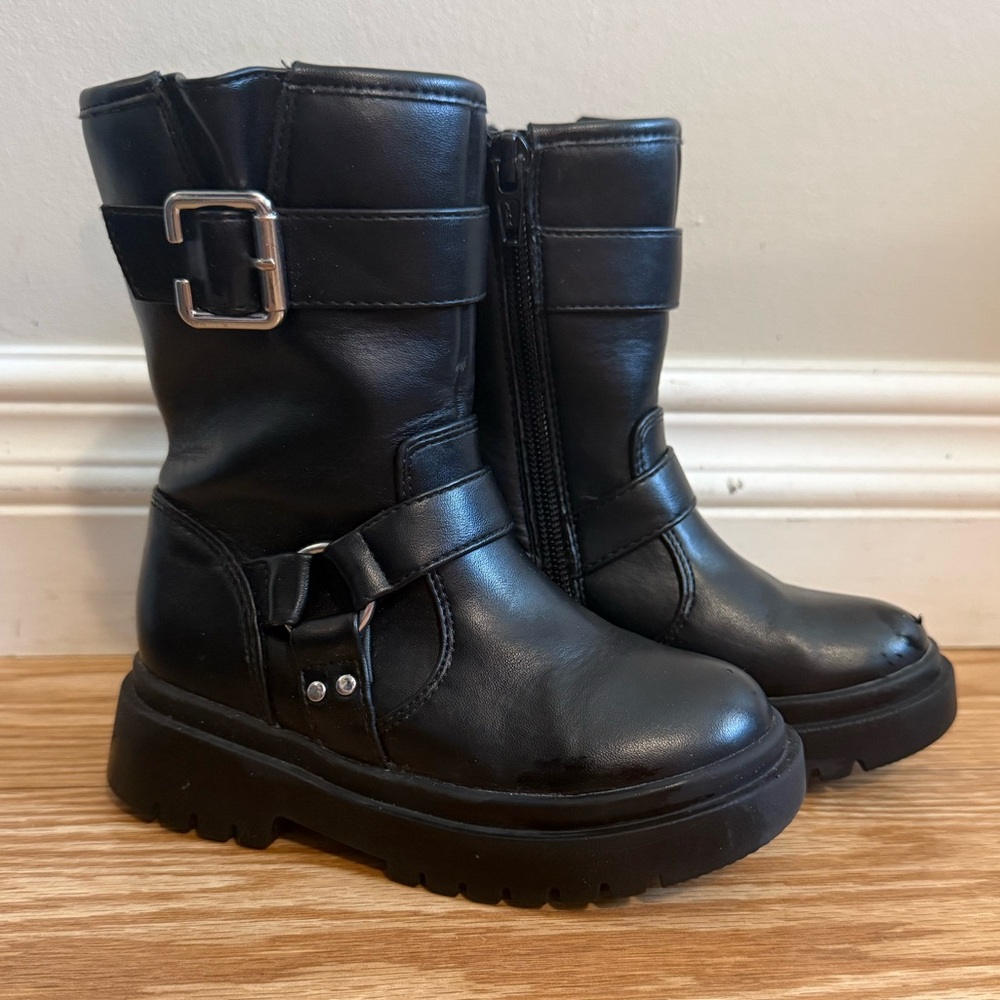 Gap Kids Moto Boots Size 8C